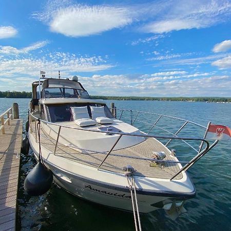 Luxusurlaub Auf Der Amavida Yacht / Scharmuetzelsee Bad Saarow Exterior foto