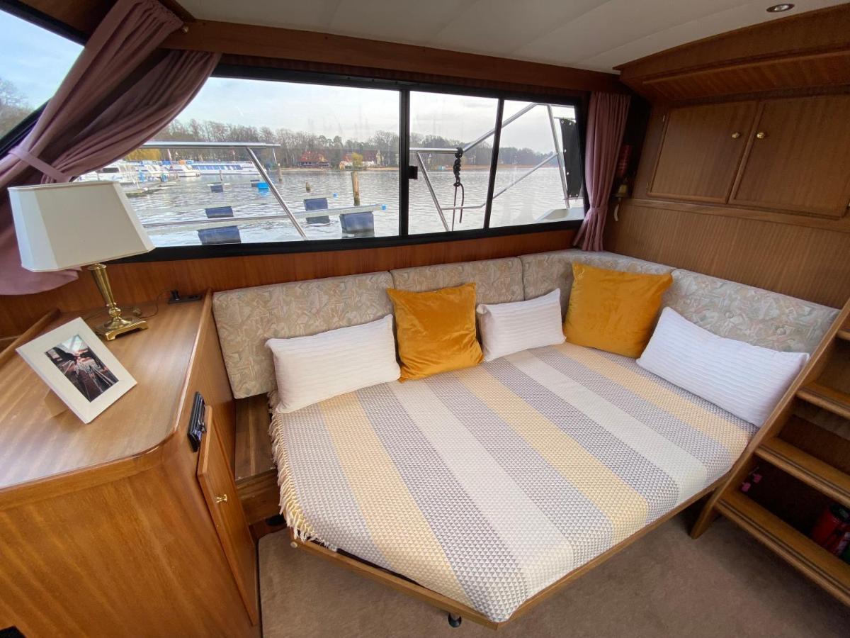 Luxusurlaub Auf Der Amavida Yacht / Scharmuetzelsee Bad Saarow Exterior foto