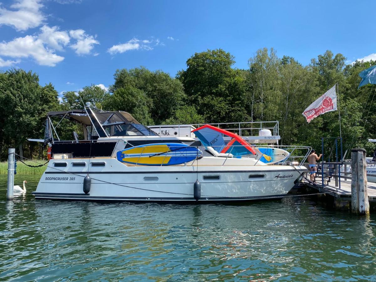 Luxusurlaub Auf Der Amavida Yacht / Scharmuetzelsee Bad Saarow Exterior foto