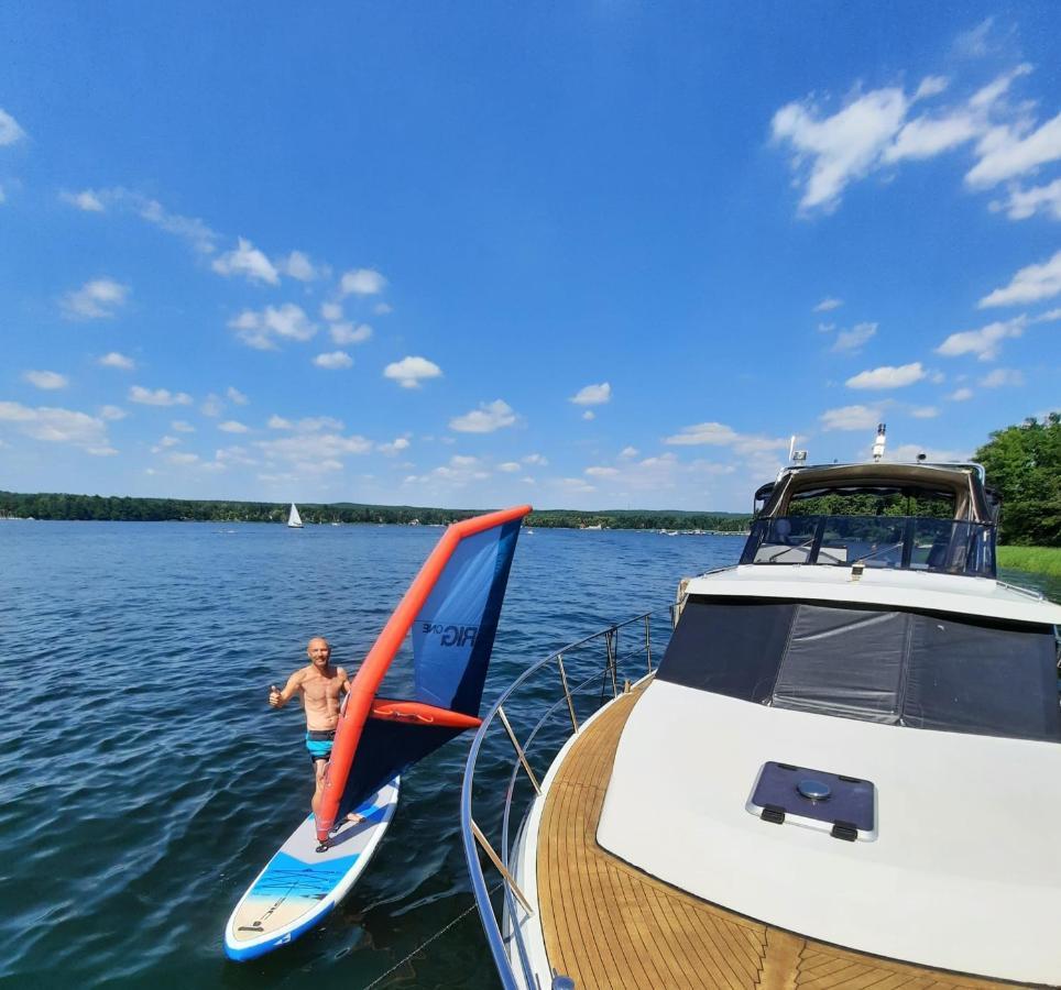 Luxusurlaub Auf Der Amavida Yacht / Scharmuetzelsee Bad Saarow Exterior foto